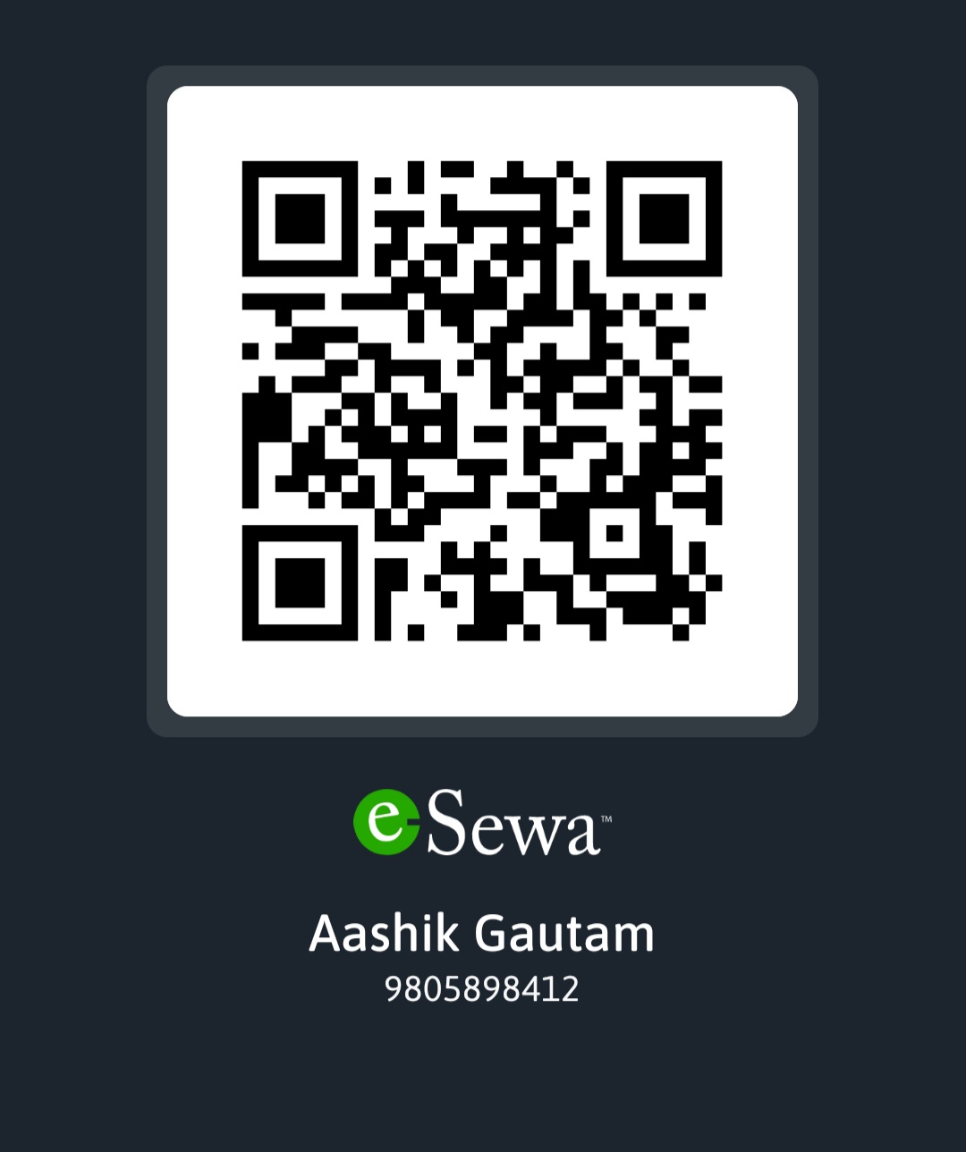 eSewa QR Scan